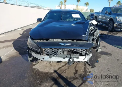 2018 Genesis G80 3.3T Sport z USA, uszkodzony, nr VIN KMHGN4JB1JU264079